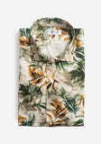 Tropical Print Sport Shirt