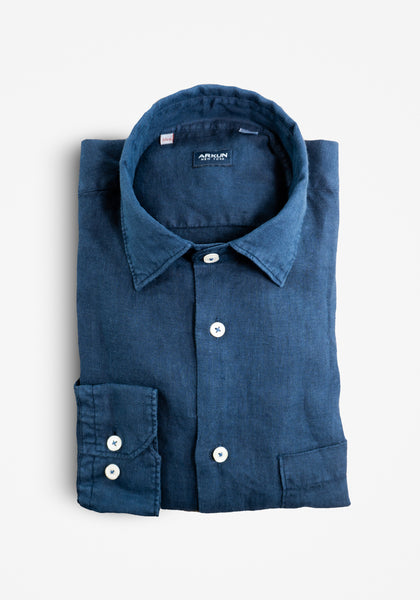 Pure Linen Long Sleeve Shirt