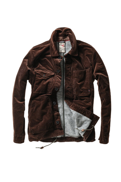 Pile-Lined Chore Coat