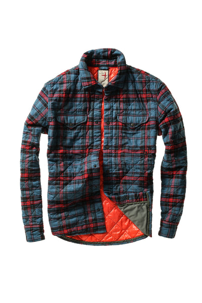 Quilted Flannel Shirtjacket