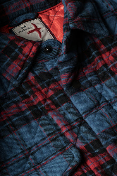 Quilted Flannel Shirtjacket