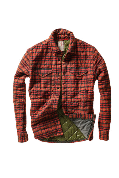 Quilted Flannel Shirtjacket