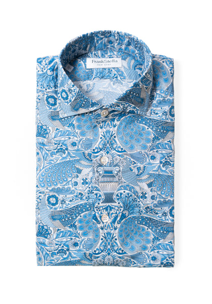 Blue Peacock Shirt