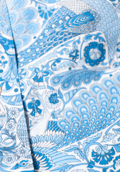Blue Peacock Shirt