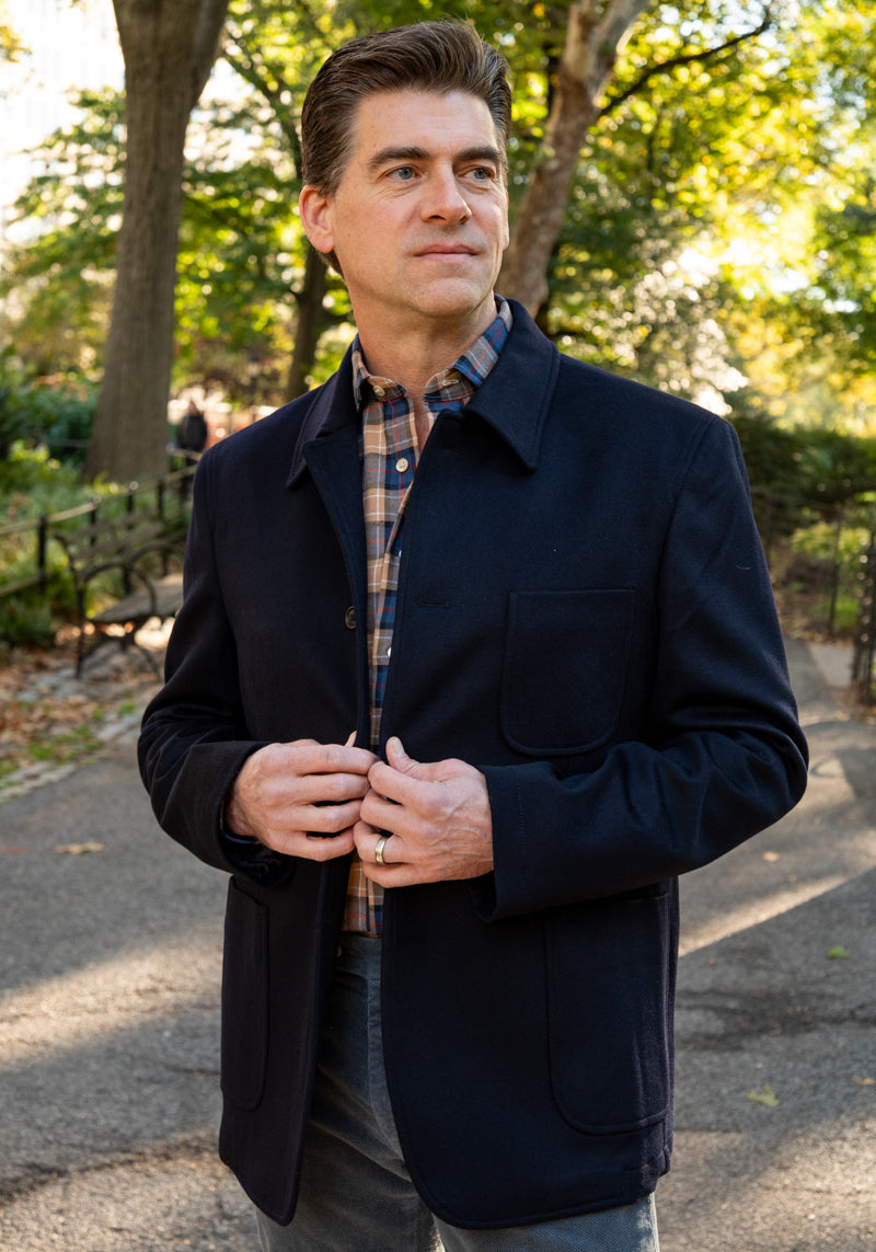 Loro Piana Pure Cashmere Shirt Jacket – Frank Stella Clothiers