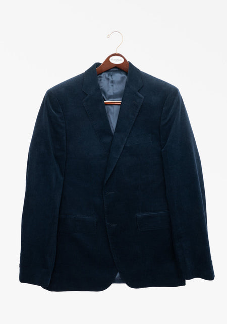 Teal Windowpane Sport Coat