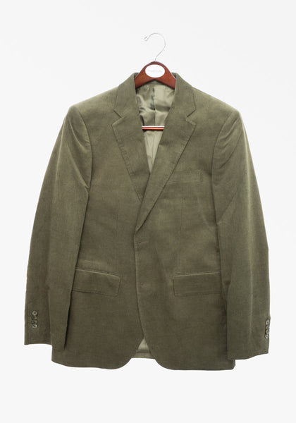 olive corduroy sport coat