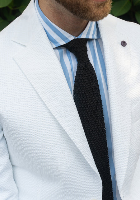 Cotton/Linen Pleated Trousers