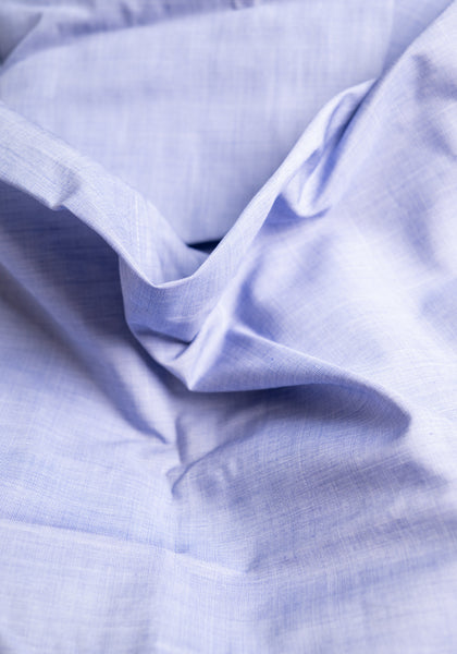 Blue End On End Sport Shirt