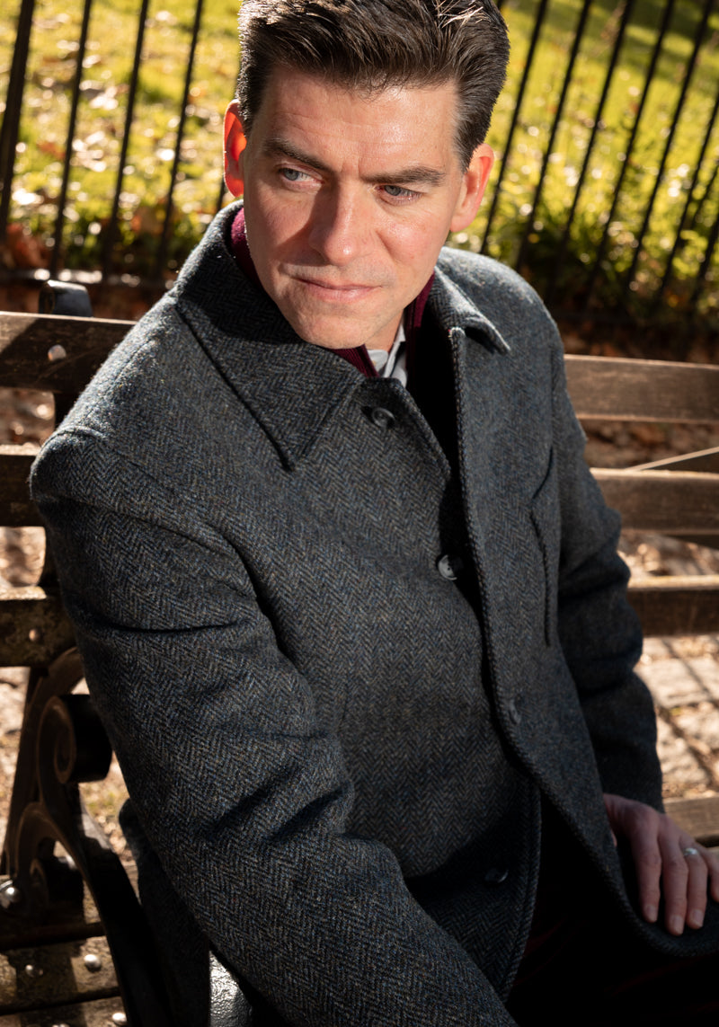 Harris Tweed Shirt Jacket – Frank Stella Clothiers