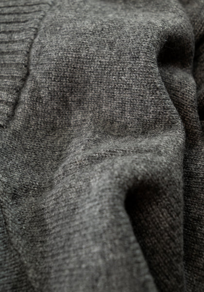 Lambswool & Cashmere Full Zip Vest