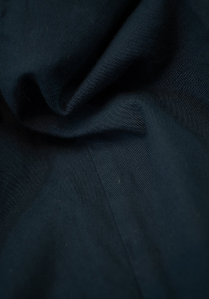 Cotton Canvas Pleated Pant