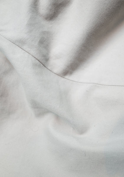 Cotton Canvas Pleated Pant