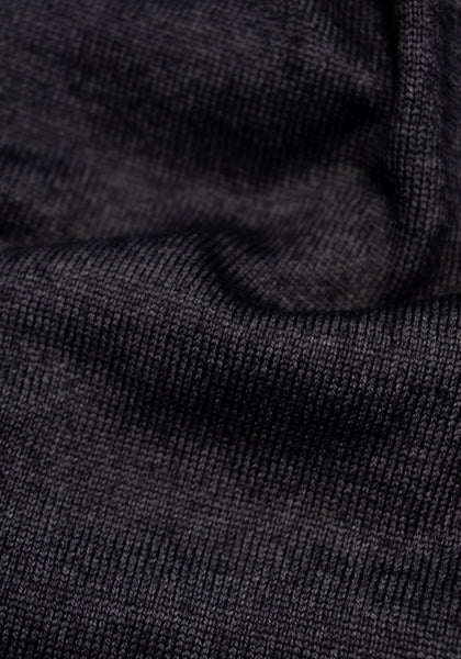 Vintage Wash Merino Full Zip Sweater