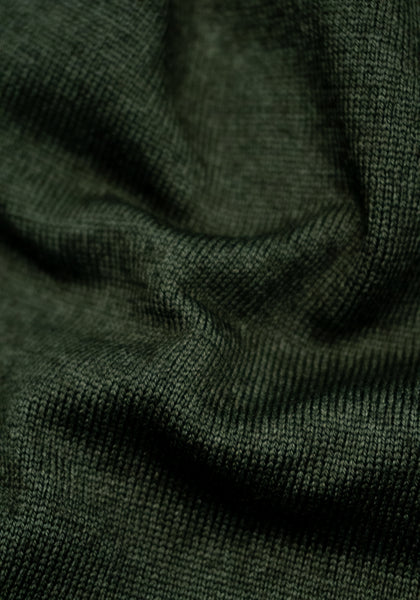 Vintage Wash Merino Full Zip Sweater