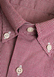 Red Micro Check Shirt