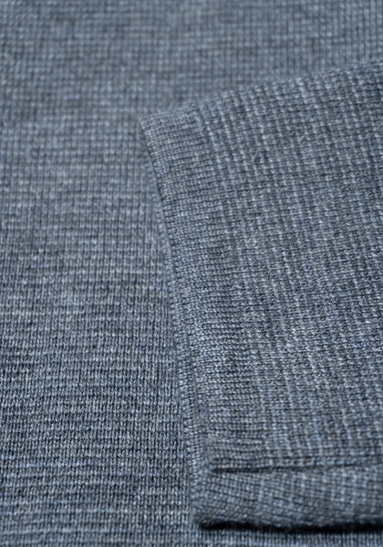 Gran Sasso Full Zip Merino Sweater - Frank Stella Clothiers