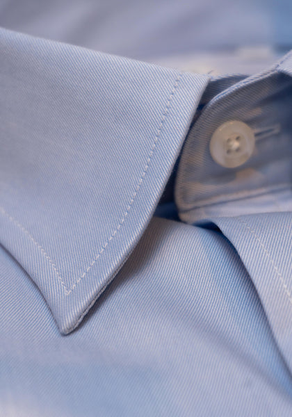 Frank Stella Light Blue Slim Fit Dress Shirt - Frank Stella Clothiers