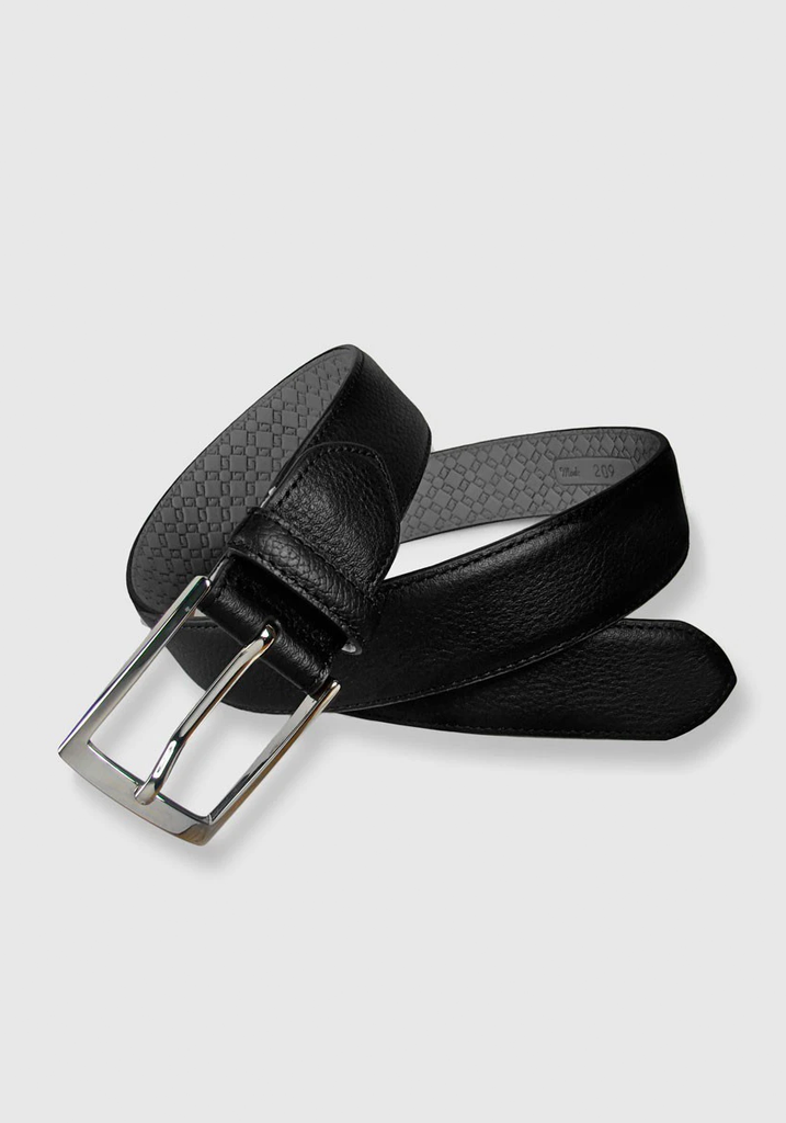 Grain Leather Belt