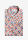 Red/White/Blue Floral Shirt