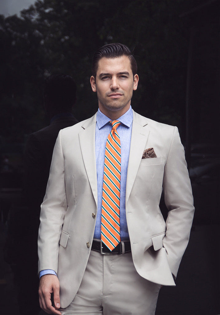 Oyster Poplin Suit