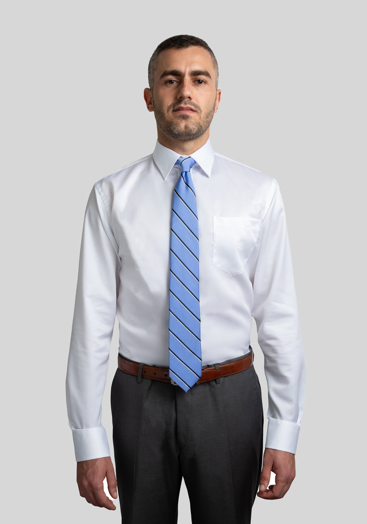 White Tailored Fit Dress Shirt