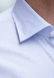 Frank Stella Blue Stripe Dress Shirt - Frank Stella Clothiers