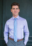 Frank Stella Lilac Dress Shirt - Frank Stella Clothiers