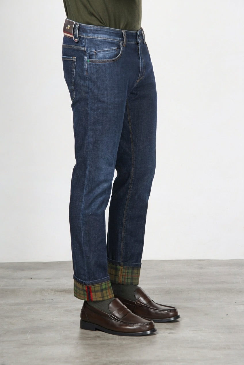 Washed Denim Jeans