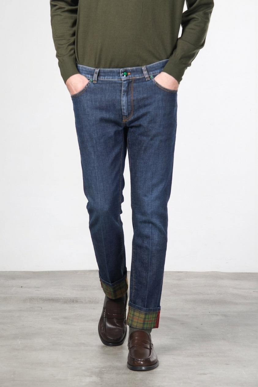 Washed Denim Jeans