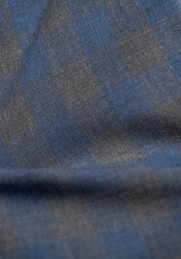 Navy/Brown Check Shirt