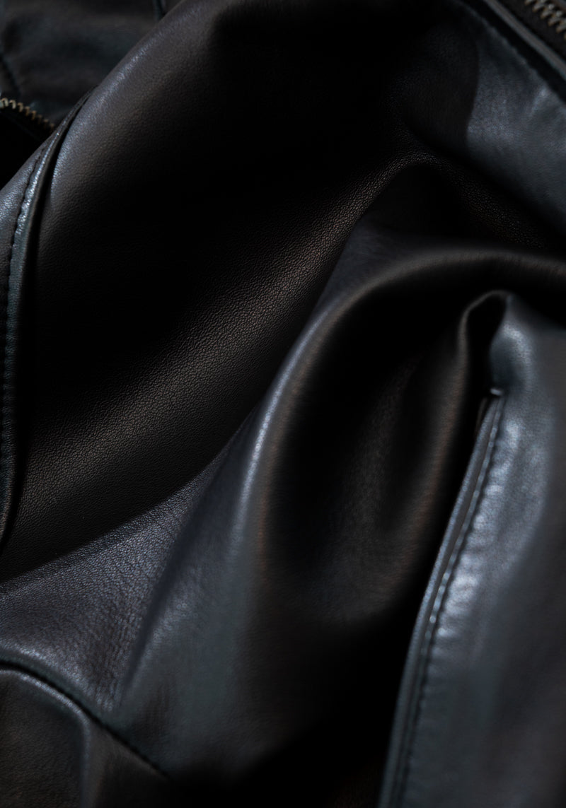 Leather Bomber