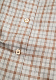 Brown/Grey Plaid Shirt