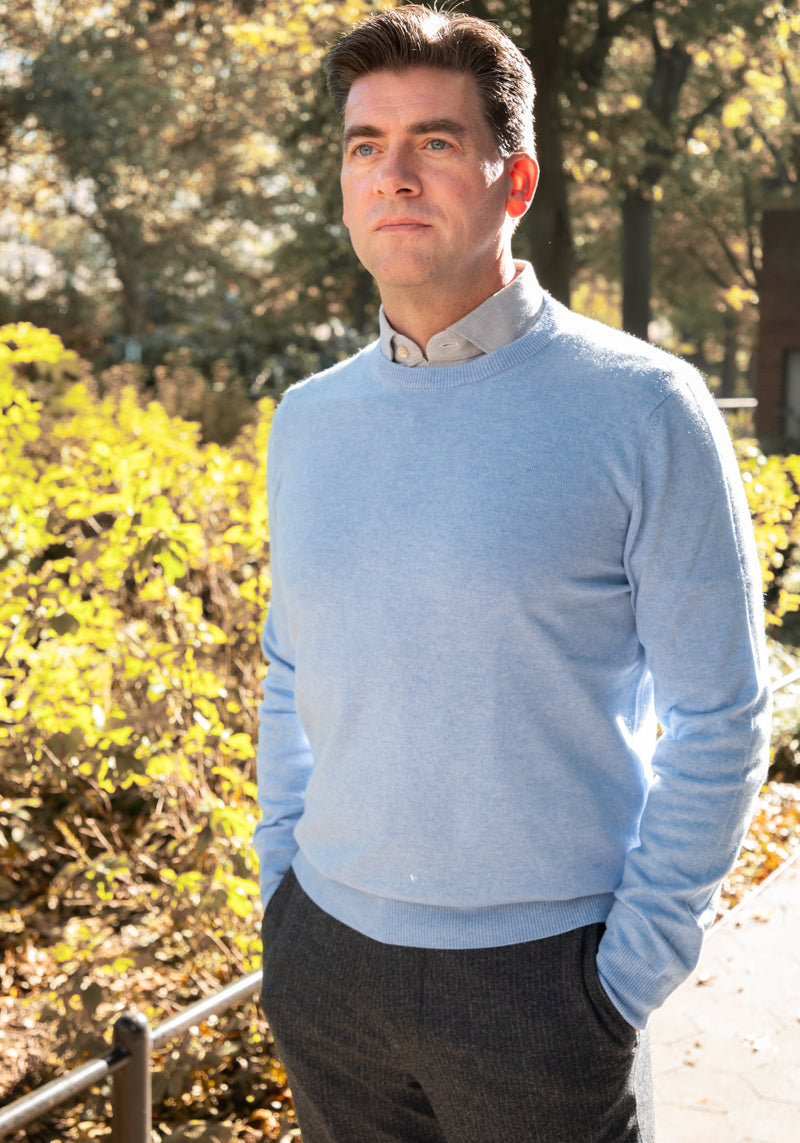Pure Cashmere Crewneck Sweater