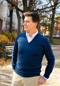 Pure Cashmere V-Neck Sweater