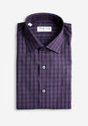 Navy/Red Check Sport Shirt
