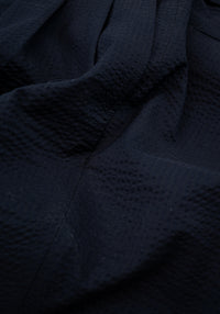 Tropical Wool Seersucker Pleated Trouser