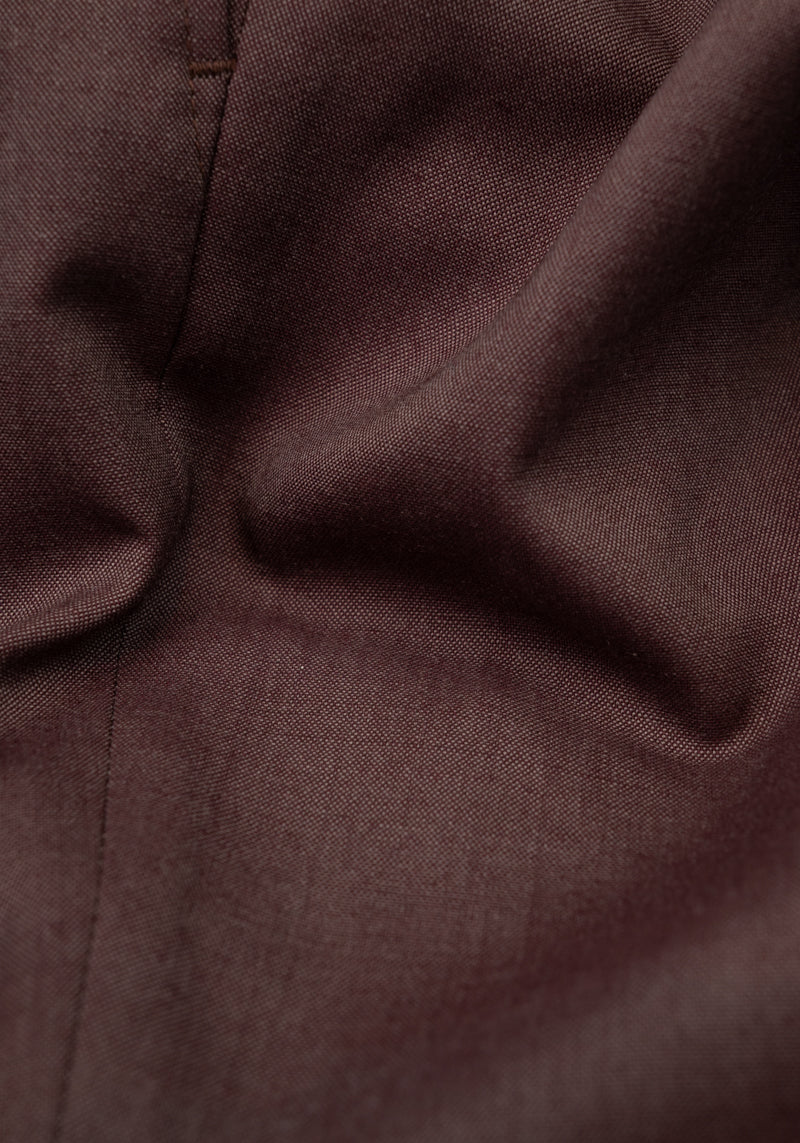 Tropical Wool Pleated Trouser