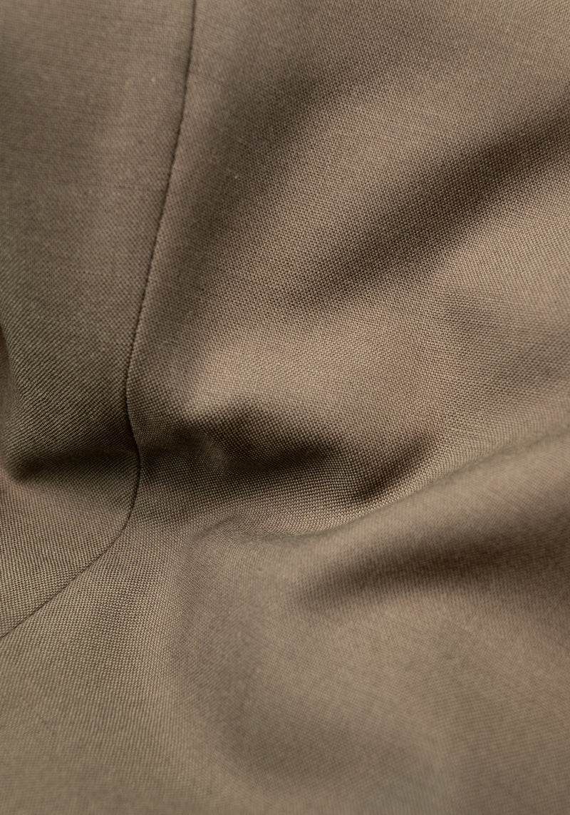 Tropical Wool Pleated Trouser