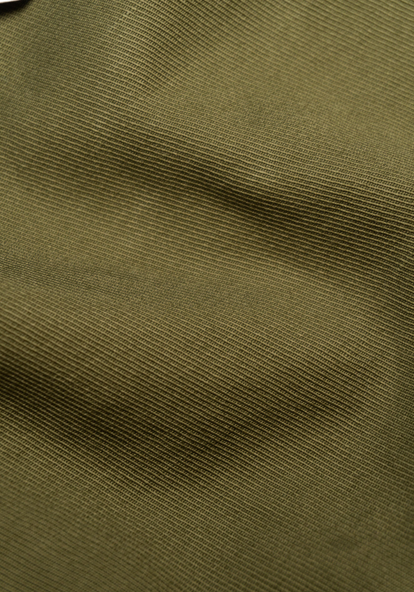 Cotton/Linen Pleated Trousers