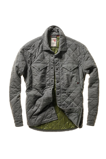 Quilted Flannel Shirtjacket