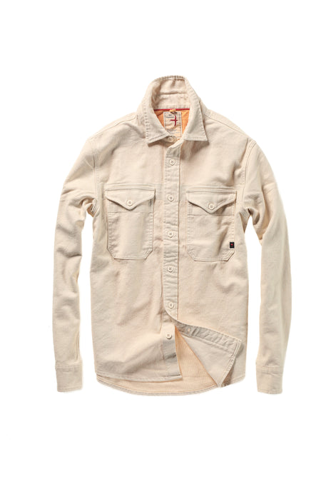 Tick Weave Shirtjacket