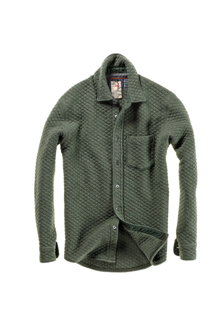 Tick Weave Shirtjacket