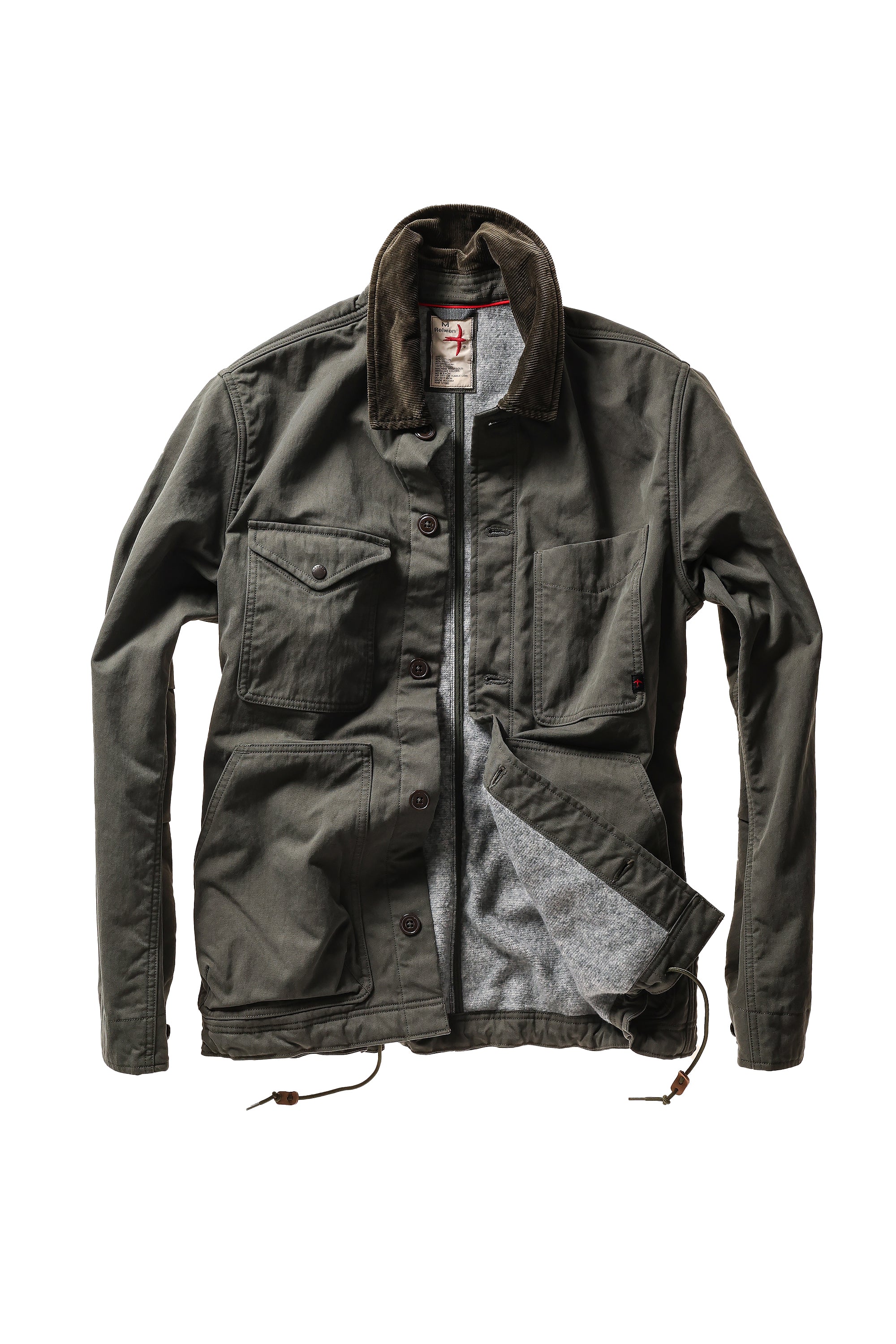 Pile-Lined Chore Coat