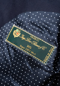 Loro Piana Hopsack Navy Blazer