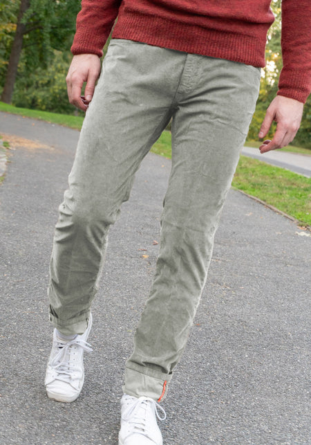 Cotton/Linen Pleated Trousers