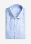 Blue Microcheck Sport Shirt