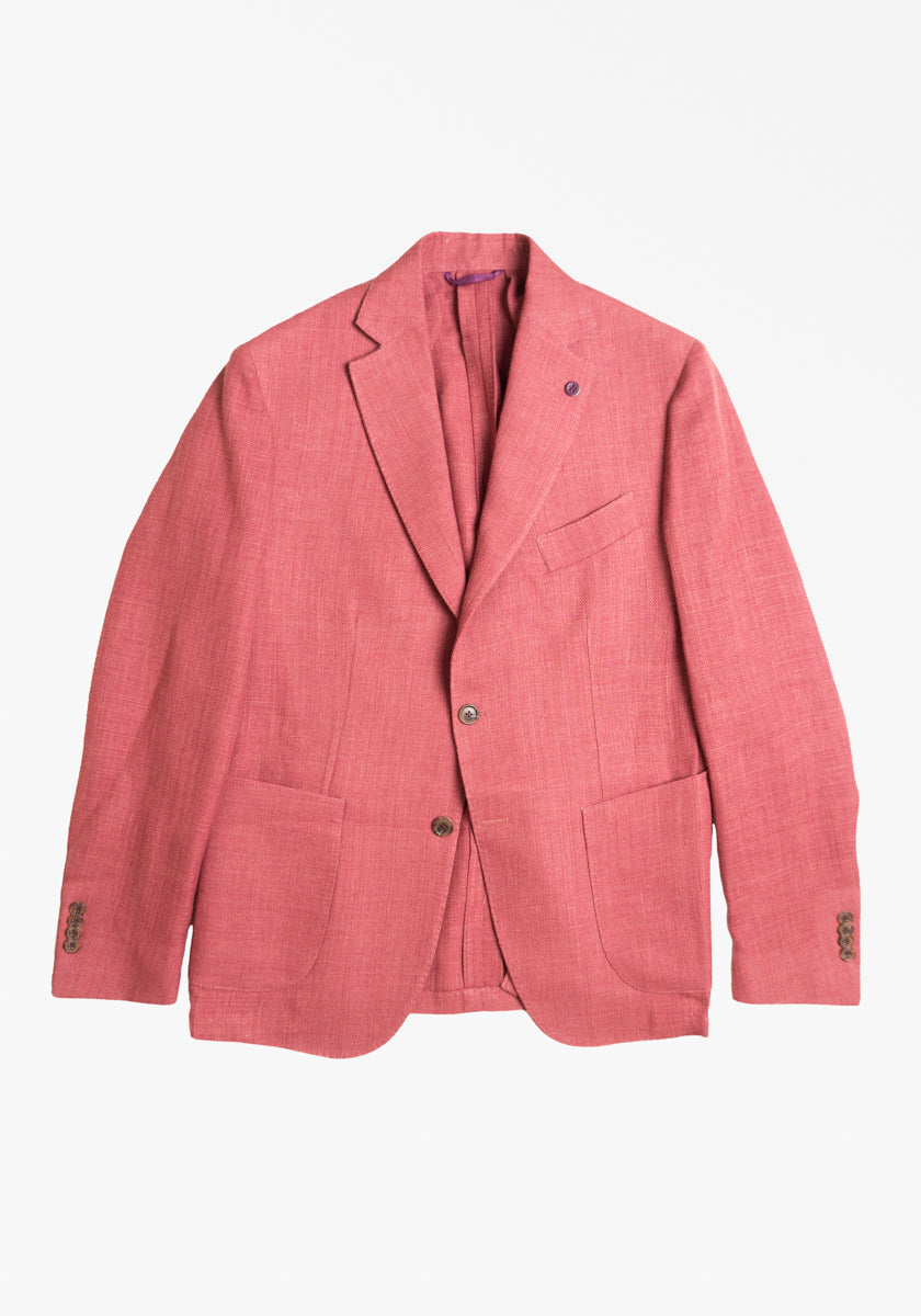 Linen Blend Basketweave Sport Coat Frank Stella Clothiers