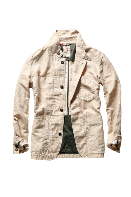 Tick Weave Shirtjacket