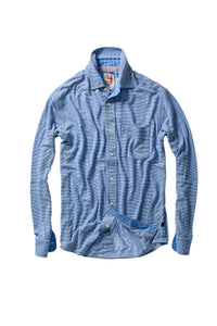 Hemp Stripe Buttondown Sport Shirt